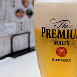 焼肉どうらく×上星商店 - 生ビール