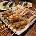 地鶏食べ放題 個室居酒屋 串楽 - 