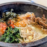 焼肉どうらく×上星商店 - 石焼ビビンバ