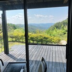 そば旬彩 千風 - 窓からの景色