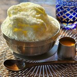 山桜 - 練乳ミルクかき氷 マンゴー