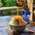 山桜 - 練乳ミルクかき氷 マンゴー