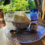 山桜 - 練乳ミルクかき氷 マンゴー