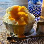 山桜 - 練乳ミルクかき氷 マンゴー