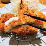 とんかつとカフェあら珠 - 鱧かつ（アップ）