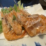 寿司居酒屋 岬 - 甘えびの唐揚げ