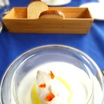 Le Coin Discret - 自家製ブリオッシュ　マスカルポーネブラマンジェ