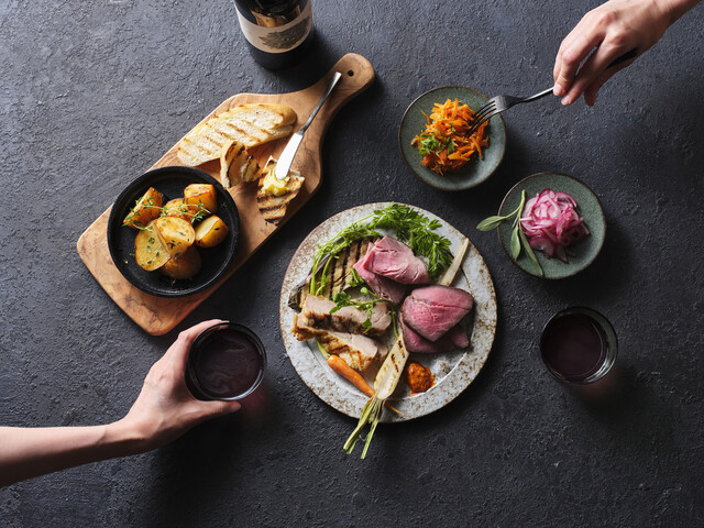 デカフェコーヒーがおすすめのお店 スクランブルにマスタードシードの