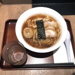 カドヤ食堂 阪神梅田店 - 味玉入り中華そば大盛り