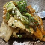 広島風お好み焼き 裏島 - 母(89)はこれだけしか残さず、あとはペロリと平らげていたw