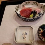 馬車道 大かわ - 鮃と鮪