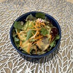 和食料理人＆挽肉製作所 - 自家製とうもろこしドレッシングのサラダ♥️