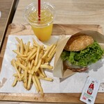 POTAMELT - クラシックダブルチーズバーガー(コンボ)  2,130円 