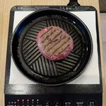 和食料理人＆挽肉製作所 - ハンバーグ（真上から）