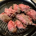 和食料理人＆挽肉製作所 - カットしました〜♪