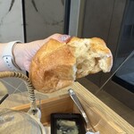 和食料理人＆挽肉製作所 - 友人が割って見せてくれました〜♡