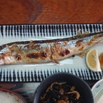 魚捨 - 生さんま塩焼