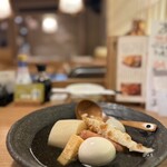 京出汁おでんと旬菜天ぷら 鳥居くぐり - 