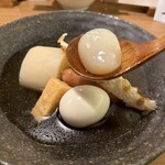 京出汁おでんと旬菜天ぷら 鳥居くぐり - 