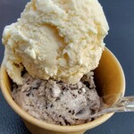 寄り道したくなるアイス屋さん - 料理写真:ダブルジェラート