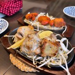 インド・ネパール料理店 ミテリ - ガーリックティッカ、チキンティッカ（各500円）
