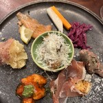 パスタ・レガーレ香椎 香椎店 - 前菜の盛り合わせ１人前