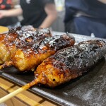 もつ焼 かど - 網レバ