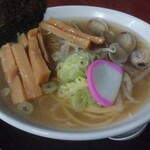 たっつんらーめん - 貝塩らーめん（メンマ＆もやしトッピング）