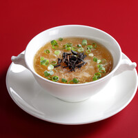 松露蛋膏翅（トリフ入り茶碗蒸し　ふかひれソース）