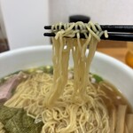 らーめんどんぐり - 麺は、いつも通りかな。