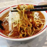 蒙古タンメン中本 - 北極一の粘度との情報から、プチスープをつけてみた。
これはもはや、まぜそば。汁気は全く無し。
ほんのり甘く、癖のある味ではない。癖は無いんだけど、自分に合わなかった…申し訳ない。