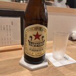 やきとり 鳥はし - ビール