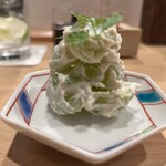 やきとり 鳥はし - シャインマスカットの白和え