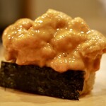 鮨 やすみつ - 利尻礼文 馬糞雲丹