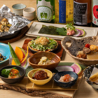 日本酒も？！飲み放題付きやさい家めいを楽しむコースが色々♪