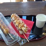 九蔵 - こんな感じでテラスへ