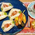 水信フルーツパーラー - 無花果の完熟度が最高❣️