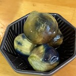 酔処 玉川 - 丸茄子の浅漬け　山形県置賜産
