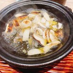 炭とおがわ - 鼈と松茸の鍋