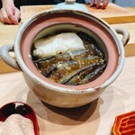 炭とおがわ - 鮎めし