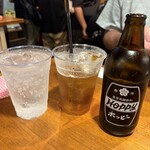 立呑み魚参 - チューハイにホッピー