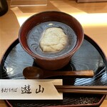 手打ちそば 遊山 - 蕎麦がきぜんざい！