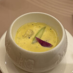 天厨菜館 - 海老と帆立のかぼちゃ煮込み