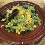 Food Salon 錦鯉 - きくらげと玉子炒め