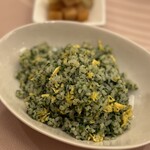 天厨菜館 - ほうれん草の炒飯