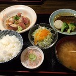 博多魚がし - ごま鯖定食￥1,080