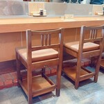 天ぷら 大樹 - 店内 カウンター