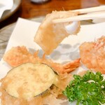 天ぷら 大樹 - 天ぷら定食〔並盛〕  ¥2,900  烏賊