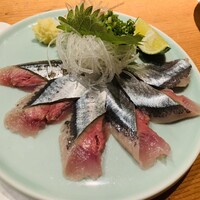 本等鮨 海馬 本店 - 秋刀魚