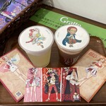 アニメイトカフェグラッテ - ドリンク写真: